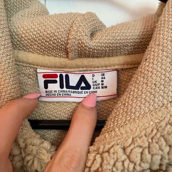 fila teddy hoodie - Picture 2 of 3